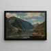 Dal Sognefjord - Amaldus Nielsen — quadro incorniciato alla parete