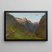 Da Stalheim - Amaldus Nielsen — quadro incorniciato alla parete