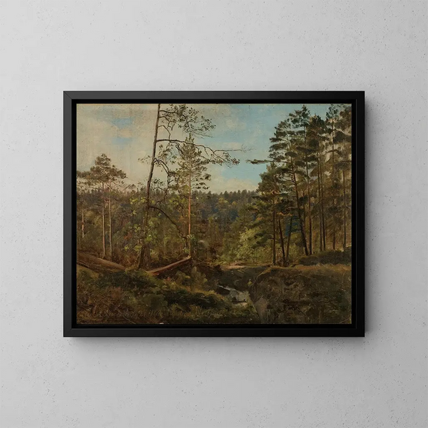 Frère Svinestad a Mandal - Amaldus Nielsen — quadro incorniciato alla parete