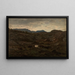 Da colline vicino ad Aafjord - Amaldus Nielsen — quadro incorniciato alla parete