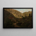 Tra le colline vicino a Reke - Amaldus Nielsen — quadro incorniciato alla parete