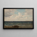 Freschezza sul lago - Amaldus Nielsen — quadro incorniciato alla parete