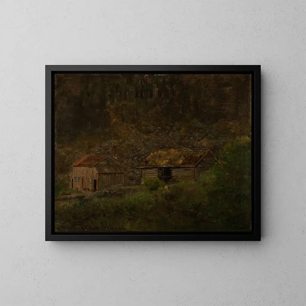 Le Mandal de Holtet - Amaldus Nielsen — quadro incorniciato alla parete