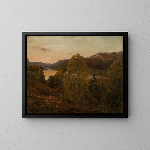 Hstaften Mandal - Amaldus Nielsen — quadro incorniciato alla parete
