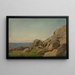 Giorno di riposo a Hvaler - Amaldus Nielsen — quadro incorniciato alla parete