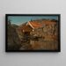 Tra le scogliere a Ny-Hellesund - Amaldus Nielsen — quadro incorniciato alla parete