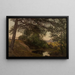 Entre les arbres Lervik Stord - Amaldus Nielsen — quadro incorniciato alla parete