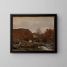 Moulin à Frostestad vicino a Mandal - Amaldus Nielsen — quadro incorniciato alla parete