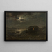 Mneskinn Kinn - Amaldus Nielsen — quadro incorniciato alla parete