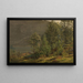 Atmosfera mattutina a Hardanger - Amaldus Nielsen — quadro incorniciato alla parete