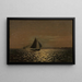 Atmosfera Notturna a Hvaler - Amaldus Nielsen — quadro incorniciato alla parete