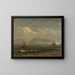 Atmosfera piovosa a Nua Ryvingen - Amaldus Nielsen — quadro incorniciato alla parete
