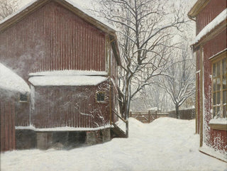 Snefokk a Majorstuveien 8 - Amaldus Nielsen — vista dell’opera