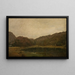 Stagno vicino a Rlland Mandal - Amaldus Nielsen — quadro incorniciato alla parete