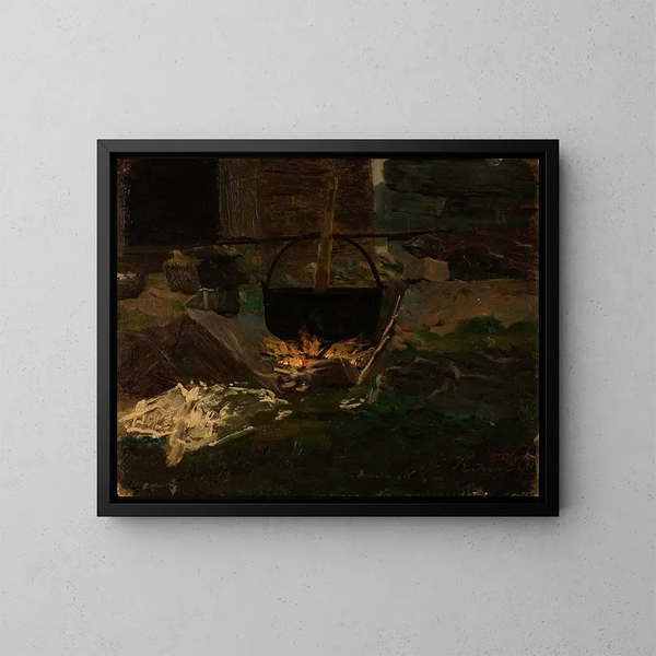Vasca da incidere - Amaldus Nielsen — quadro incorniciato alla parete