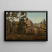 vicino allo stretto di Bjelland - Amaldus Nielsen — quadro incorniciato alla parete