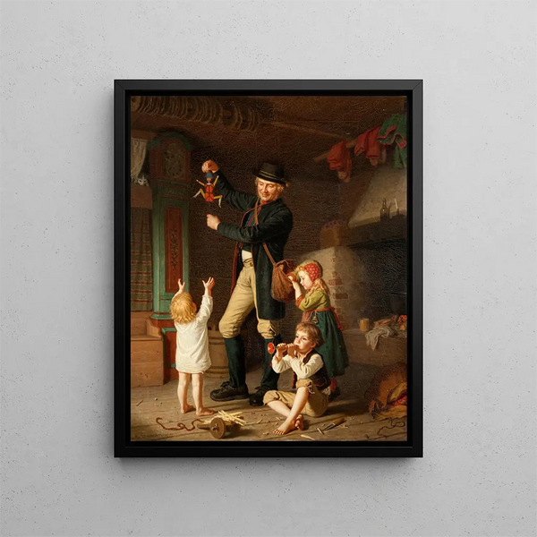 Jumping Jack - Amalia Lindegren — quadro incorniciato alla parete