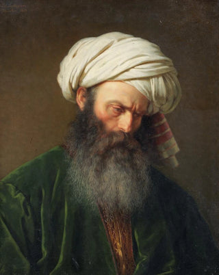 Amalia Lindegren - Study of a Man in Turkish Dress.webp