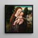 Madonna e Bambino - Ambrosius Benson — quadro incorniciato alla parete
