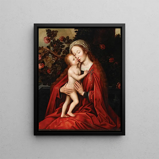 Ambrosius Benson Workshop - The Madonna And Child In A Rose Garden.webp