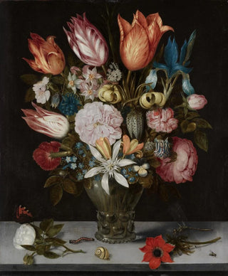 Ambrosius Bosschaert the Elder - Flowers in a Glass.webp