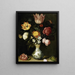 Nature morte ai fiori in un vaso Wanli - Ambrosius Bosschaert l'Ancien — quadro incorniciato alla parete