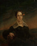 Ritratto di una giovane donna - Ambroży Mieroszewski — vista dell’opera