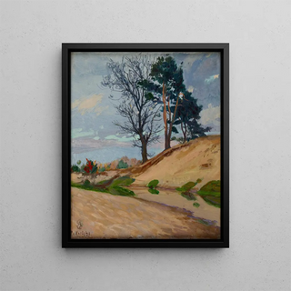 Ambroy Sabatowski - Sandy Bank of the Kamienna River.webp