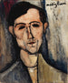 Un uomo - Amedeo Modigliani — vista dell’opera