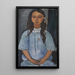 Alice - Amedeo Modigliani — quadro incorniciato alla parete