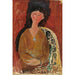 Riproduzione del dipinto Beatrice Hastings seduta - Amedeo Modigliani