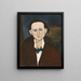 Elena Povolozky - Amedeo Modigliani — quadro incorniciato alla parete