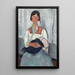 Riproduzione del dipinto Donna gitana con bambino - Amedeo Modigliani