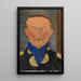 Léon Bakst - Amedeo Modigliani — quadro incorniciato alla parete