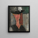 Madame Pompadour - Amedeo Modigliani — quadro incorniciato alla parete