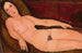 Nu su un divano - Amedeo Modigliani — vista dell’opera