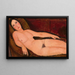 Nu su un divano - Amedeo Modigliani — quadro incorniciato alla parete