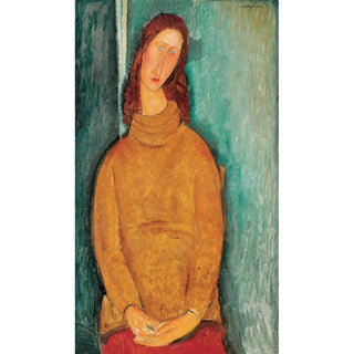 Amedeo Modigliani - Portrait Of Jeanne Hbuterne.webp
