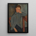 Riproduzione del dipinto Il ragazzo - Amedeo Modigliani
