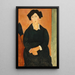 L'Italien - Amedeo Modigliani — quadro incorniciato alla parete