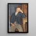Riproduzione del dipinto Il giovane apprendista - Amedeo Modigliani