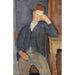 Riproduzione del dipinto Il giovane apprendista - Amedeo Modigliani