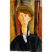 Giovane uomo con il berretto - Amedeo Modigliani — vista dell’opera