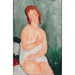 Riproduzione del dipinto Giovane donna in camicia 1918 - Amedeo Modigliani