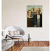 Riproduzione del dipinto American Gothic di Grant Wood