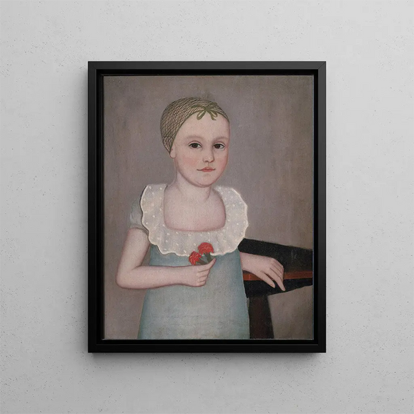 Henriette Dorr - Ammi Phillips — quadro incorniciato alla parete