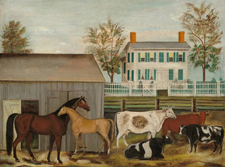 Amzi Emmons Zeliff - The Barnyard.webp