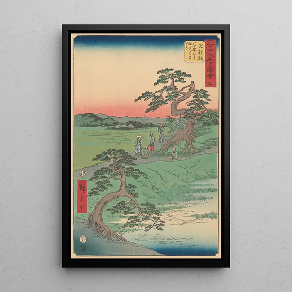 Riproduzione del dipinto Chiriu - Andō Hiroshige