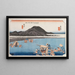 Fuchu - Andō Hiroshige — quadro incorniciato alla parete