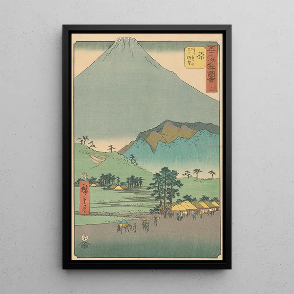 Hara - Andō Hiroshige — quadro incorniciato alla parete